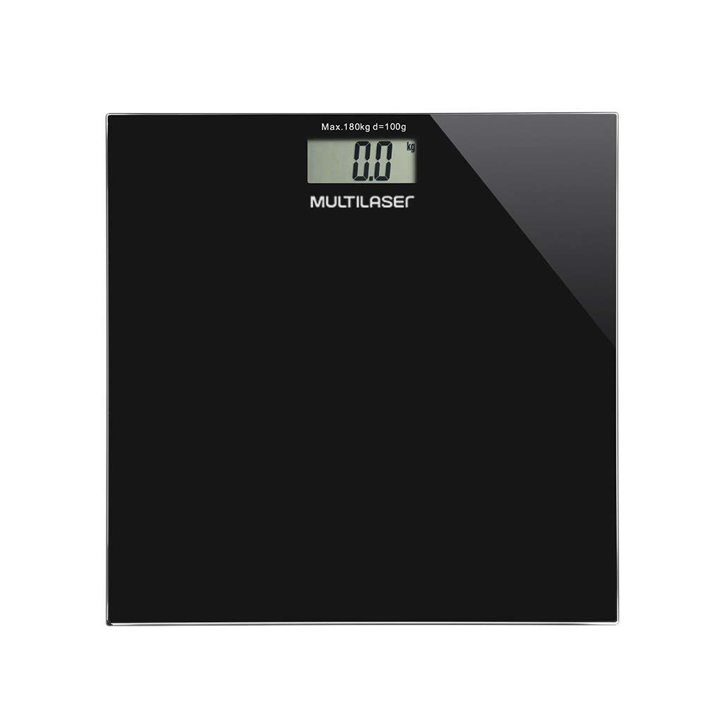 Balança Digital Digi-Health Multilaser Preta - HC022