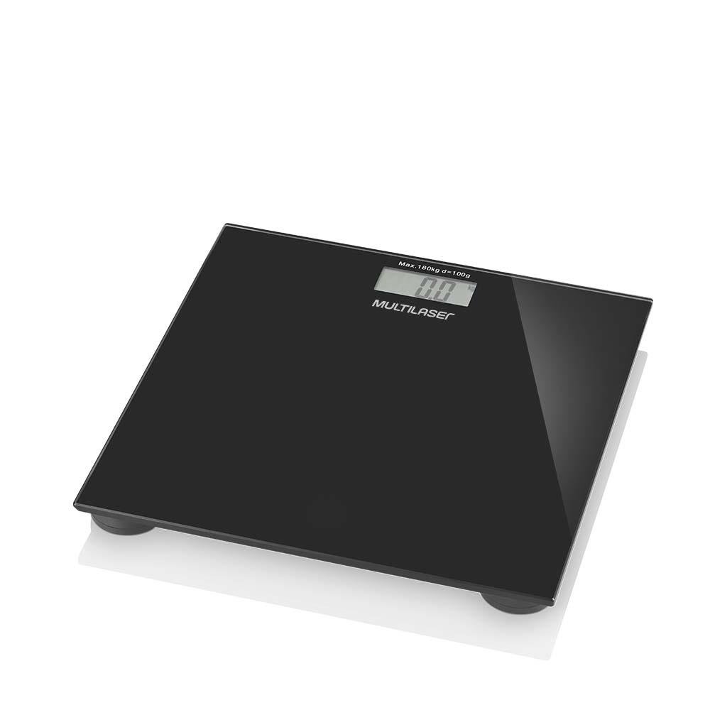 Balança Digital Digi-Health Multilaser Preta - HC022