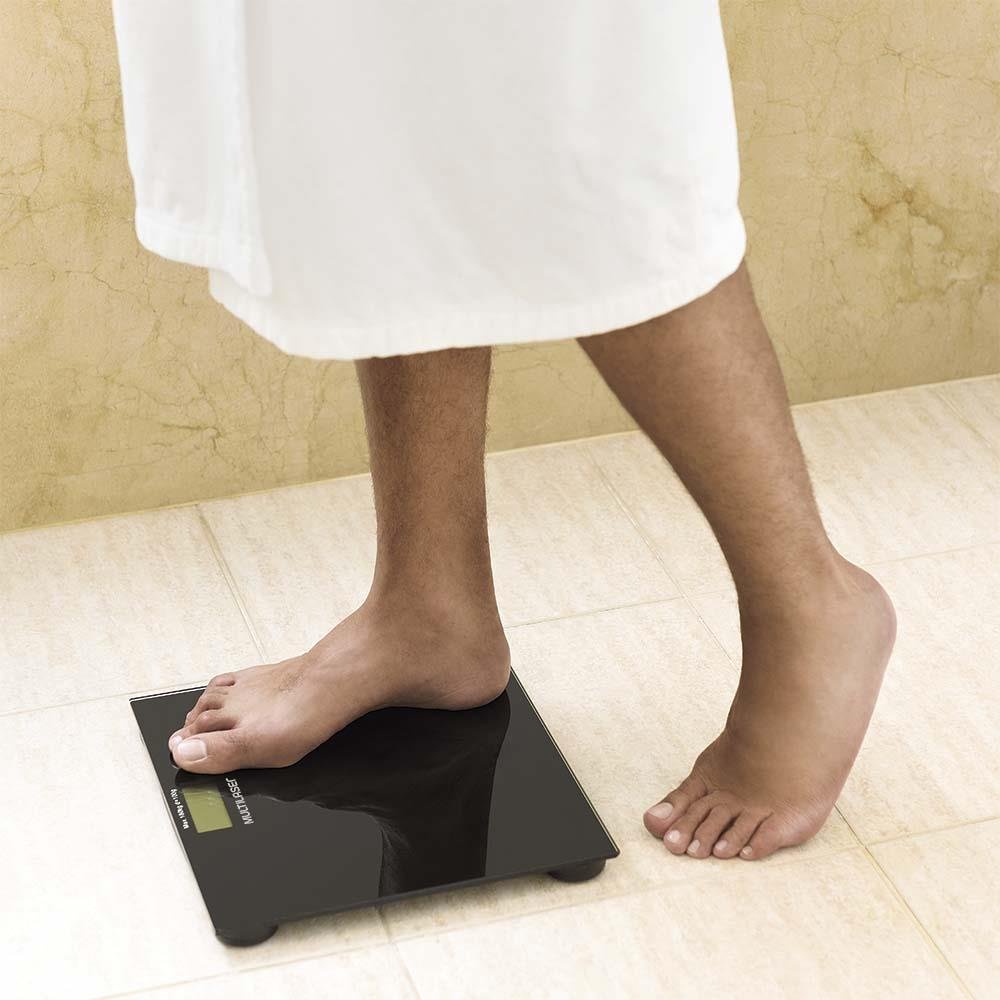 Balança Digital Digi-Health Multilaser Preta - HC022