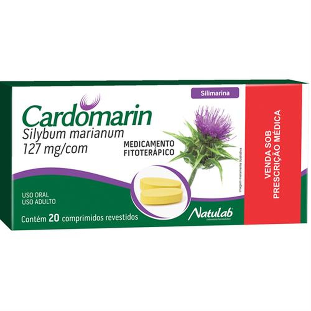 Cardomarin 127Mg Com 20 Comprimido - NATULAB