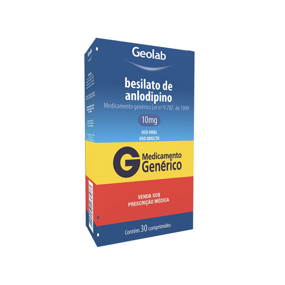 Anlodipino 10Mg 30Cpr