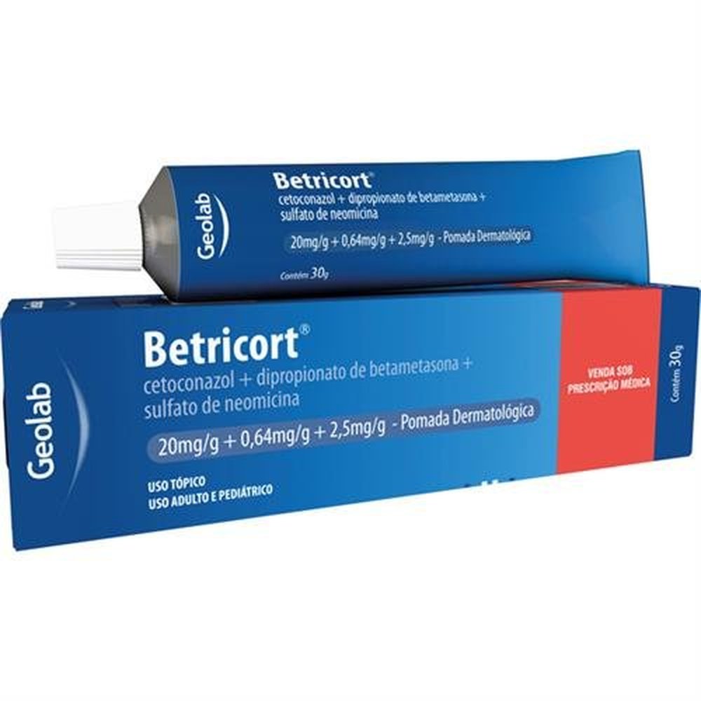 Betricort Pomada Gb 30 Gramas - GEOLAB | Martins Atacado