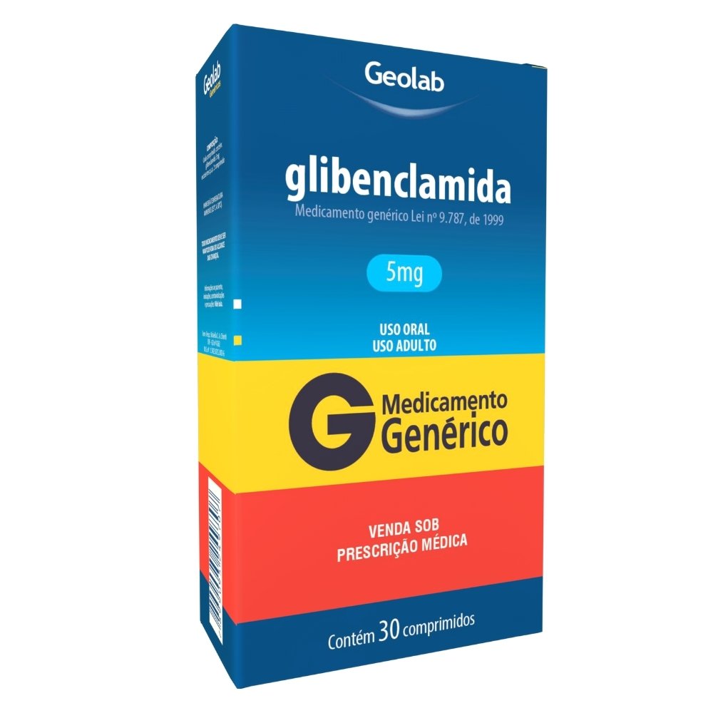 Glibenclamida 5Mg 30Cpr | Martins Atacado