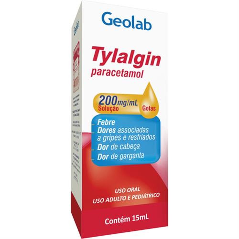Tylalgin 200Mg-Ml Frasco Gotas 15Ml - GEOLAB