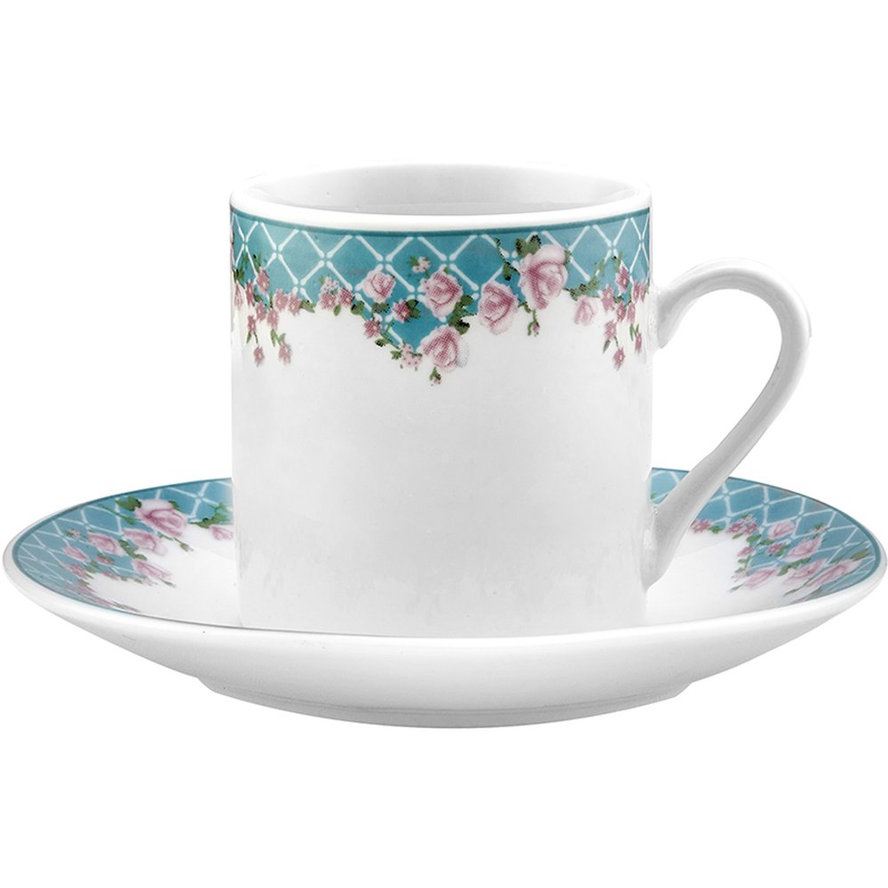 Jogo Xicara Cafe Delicate 12 Pecas - Hauskraft