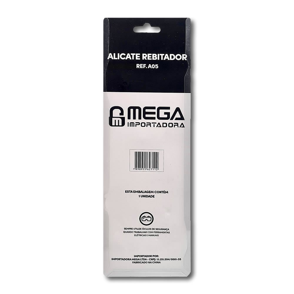 Alicate Rebitador Encartelado - Mega