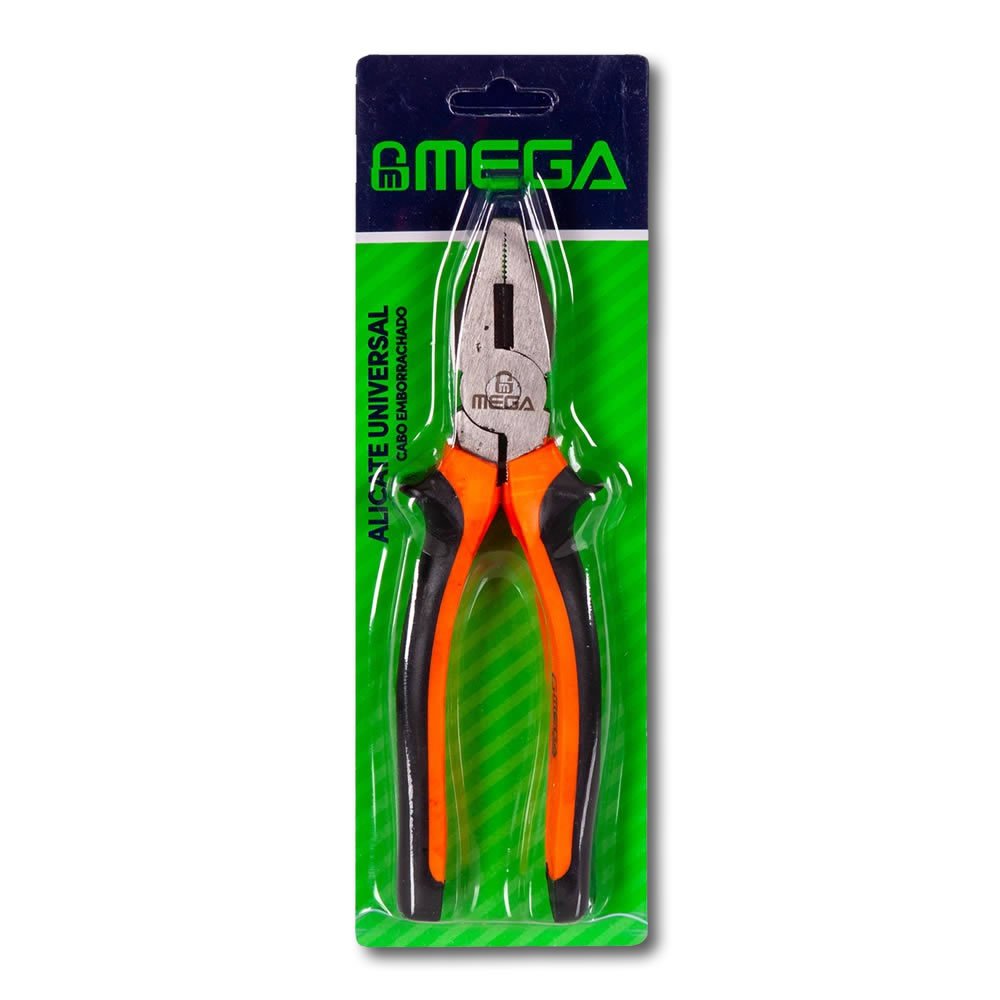 Alicate Universal 8" Encartelado Mega