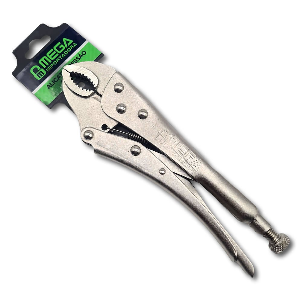 Alicate Pressão Cromado 10" - Mega