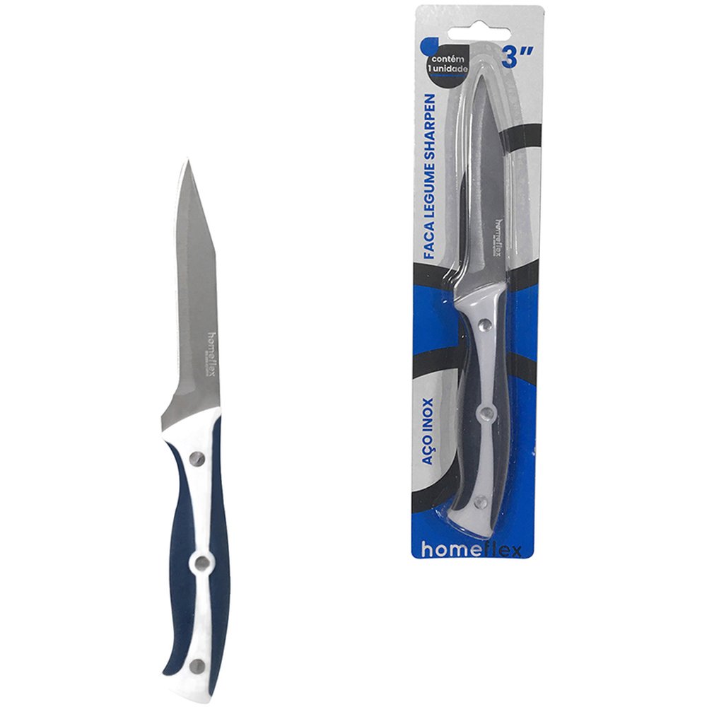 Faca Legume 3 Inox Sharpen - Home Flex