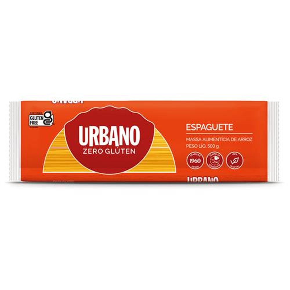 Macarrão Urbano Espaguete Embalagem 24X500Gr