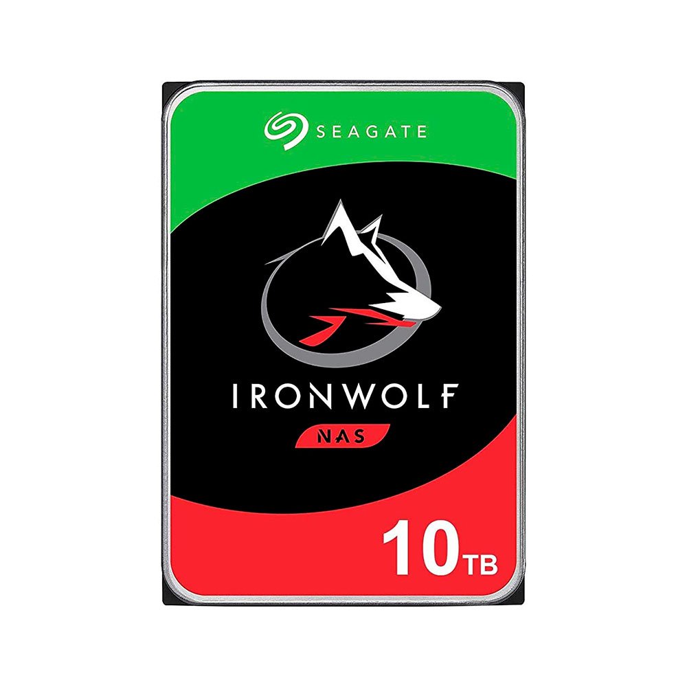 Hd Seagate Ironwolf Nas 10tb 3,5" Cache 256mb 7200rpm Sata St10000vn0008