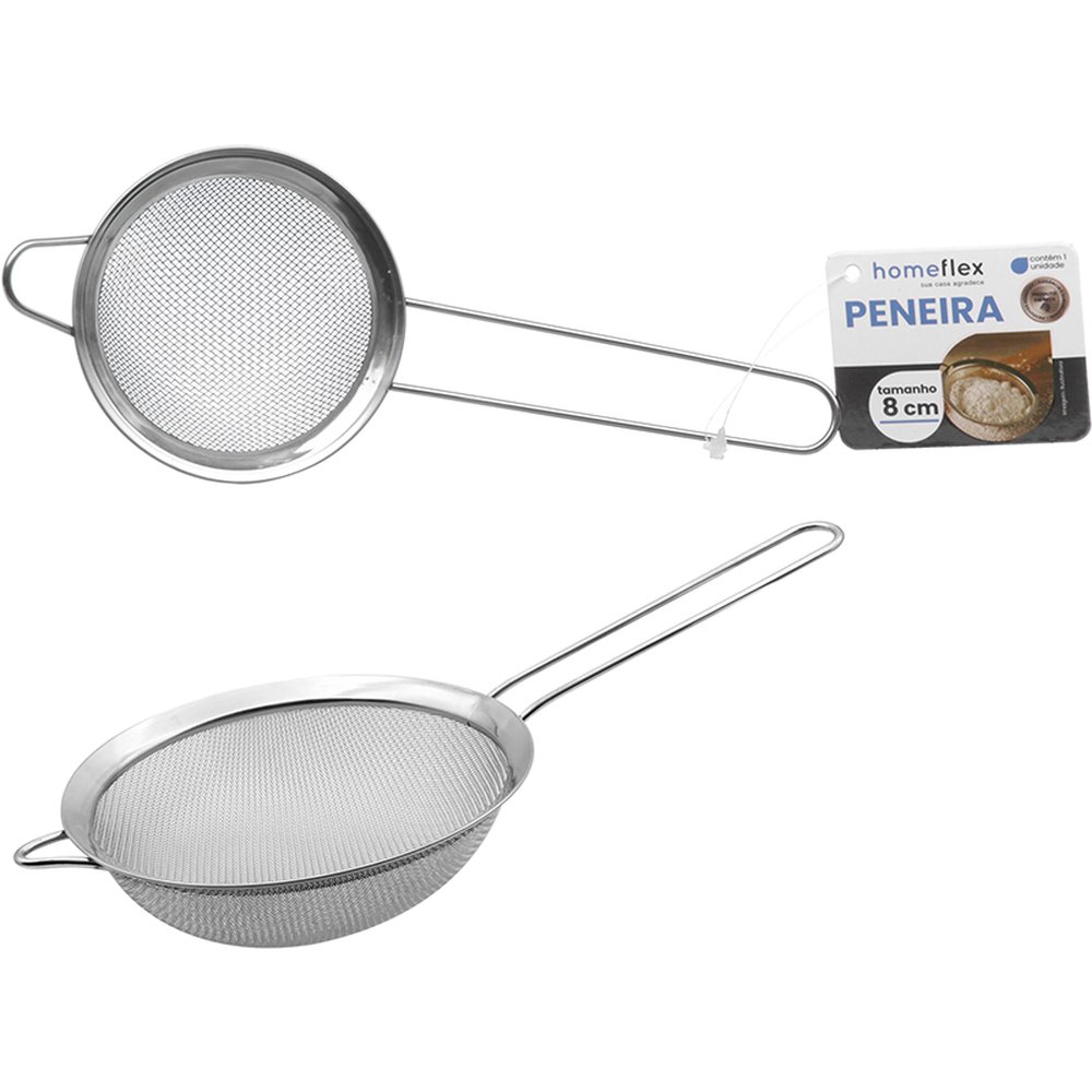 Peneira Inox 8 Centimetros - Home Flex