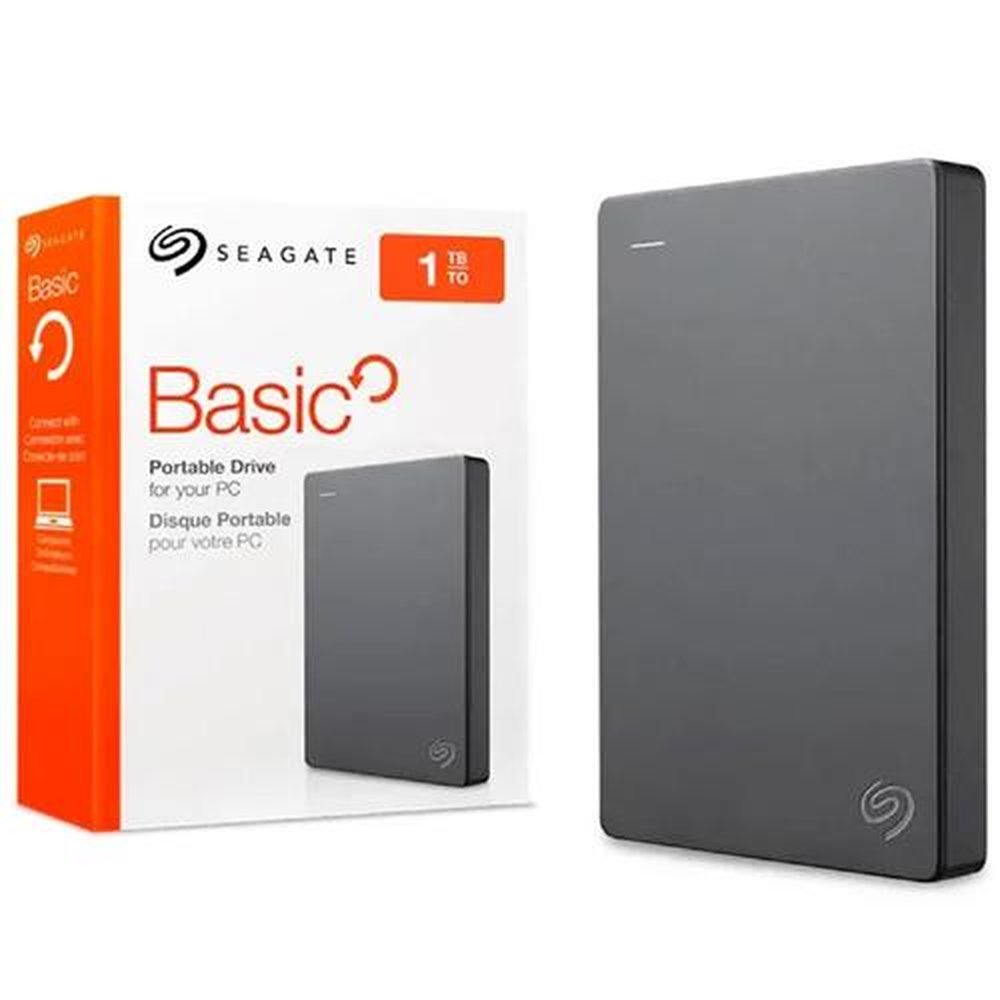 Hd Externo Seagate 1Tb Basic Slim 2.5 Usb 3.0 Stjl1000400