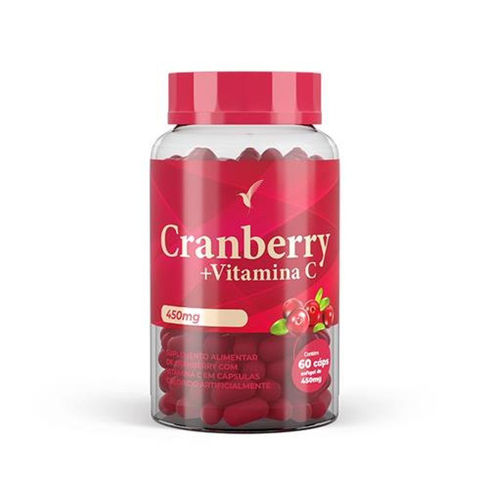 Cranberry: Cápsulas 30 dias 60 cápsulas