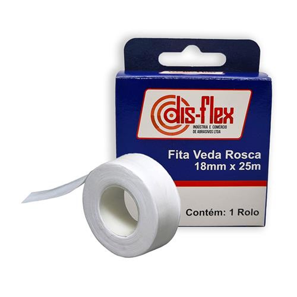 Fita Teflon Veda Rosca 18MMX25MTS
