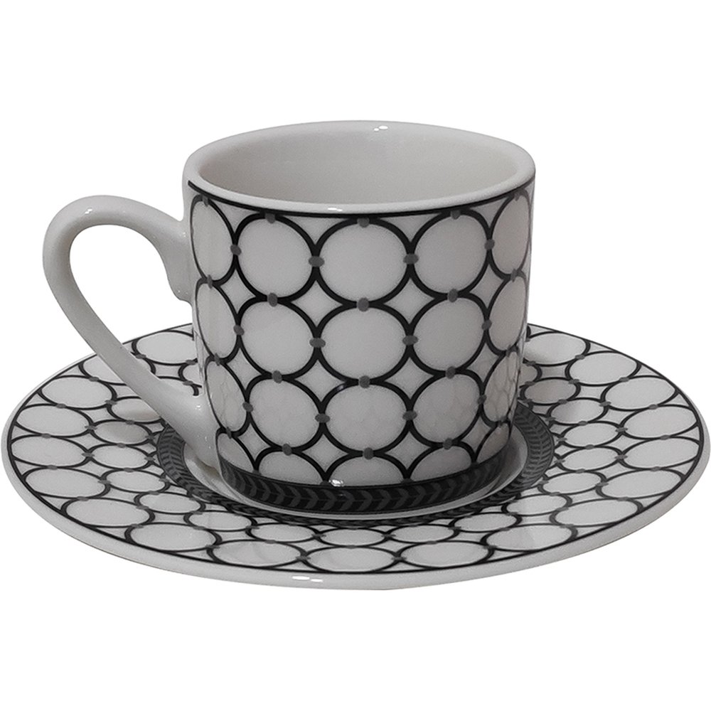 Jogo Xicara Cafe Elos 12 Pecas - Hauskraft