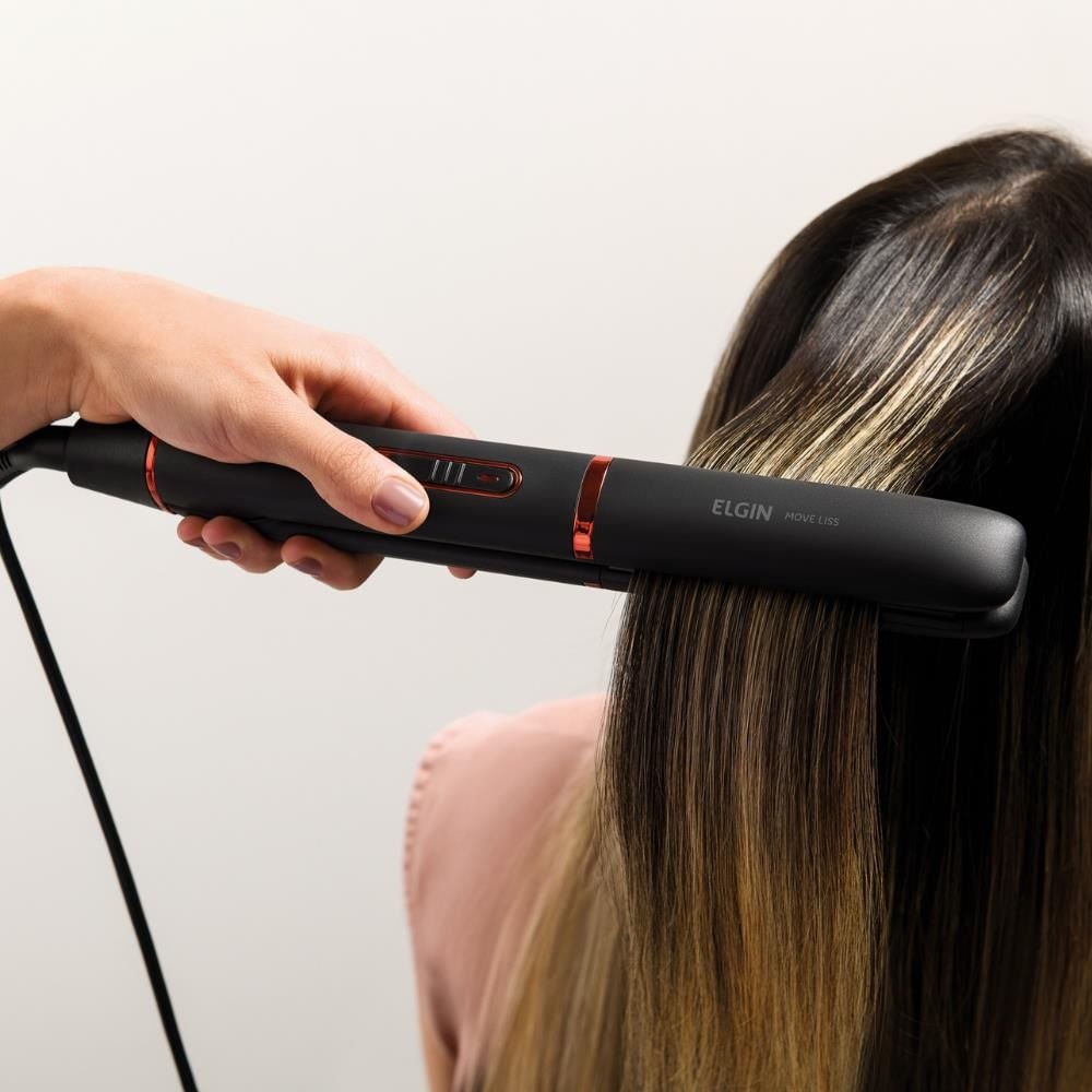 Prancha Alisadora Elgin Move Liss Preta - Bivolt