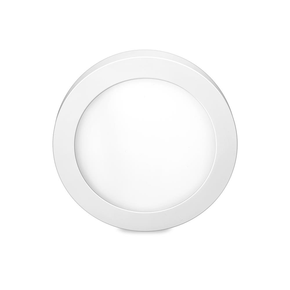 Painel Led Redondo 18W 2700K Sobrepor Elgin Bivolt 22cm