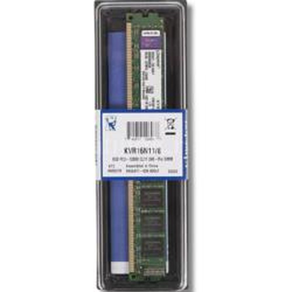 Memória Kingston 8GB DDR3 1600Mhz CL11 KVR16N11/8