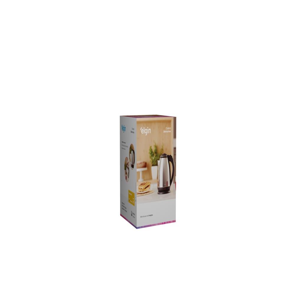 Chaleira Eletrica 1,8L Elgin Prata 220V 1500W