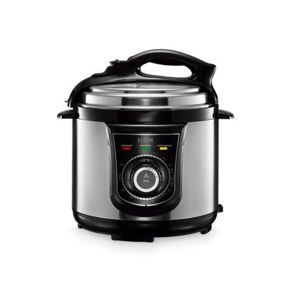 Panela de Pressão Elétrica Elgin 4 Litros 840W Inox 220V Volts