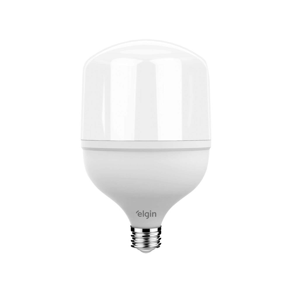 Lâmpada LED 65W Super Bulbo 6500k Elgin Bivolt Luz Branca Fria E27/E40