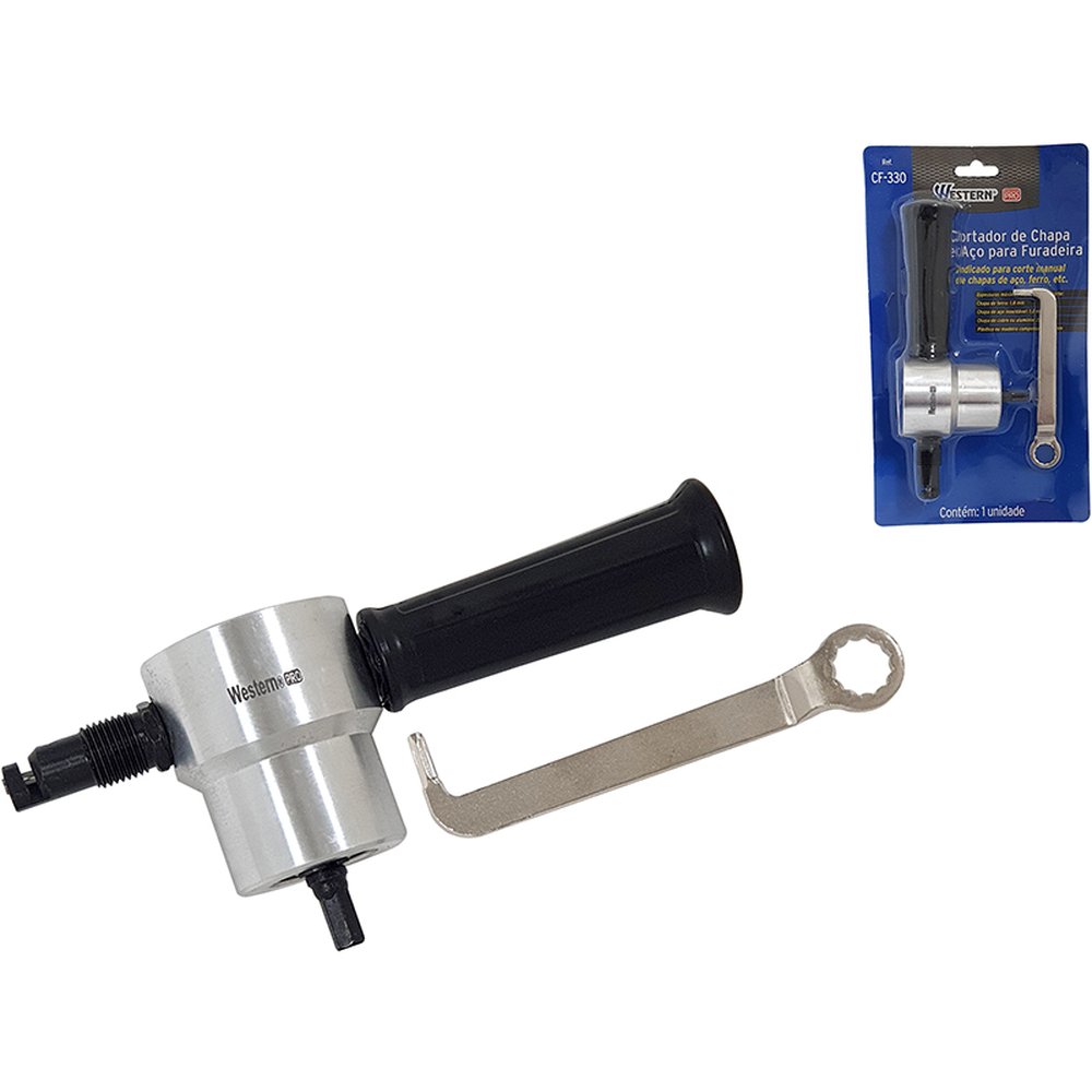 Cortador Chapa Aco Para Furadeira - Western