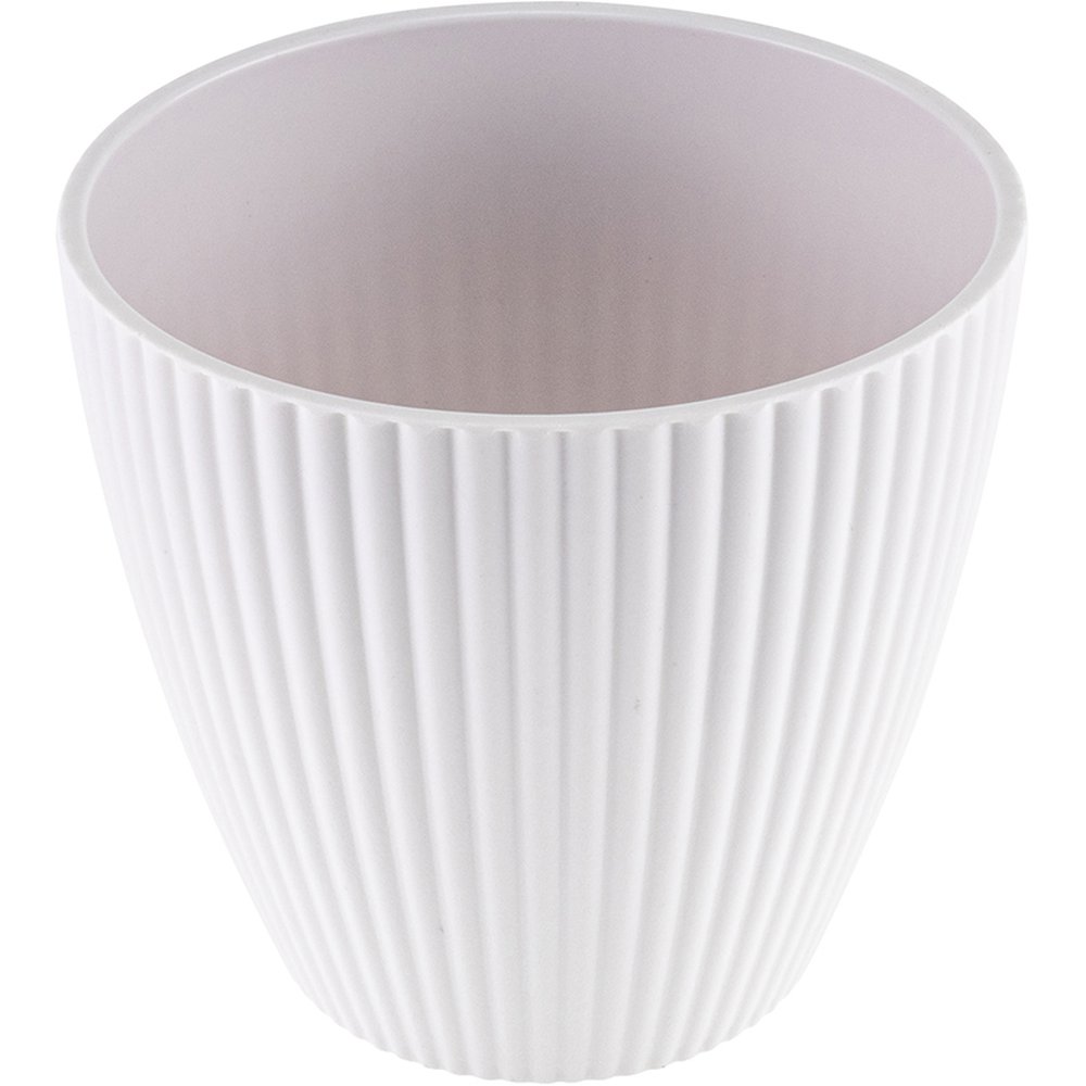Vaso Melamina Amarilis 12 Cm Branco - Hauskraft