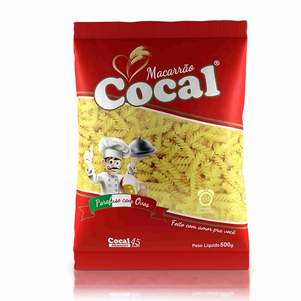 Macarrao Parafuso 500g 20x500g