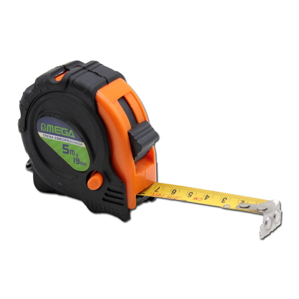 Trena Emborrachada Com Ima E Trava 5Mt X 19Mm Mega