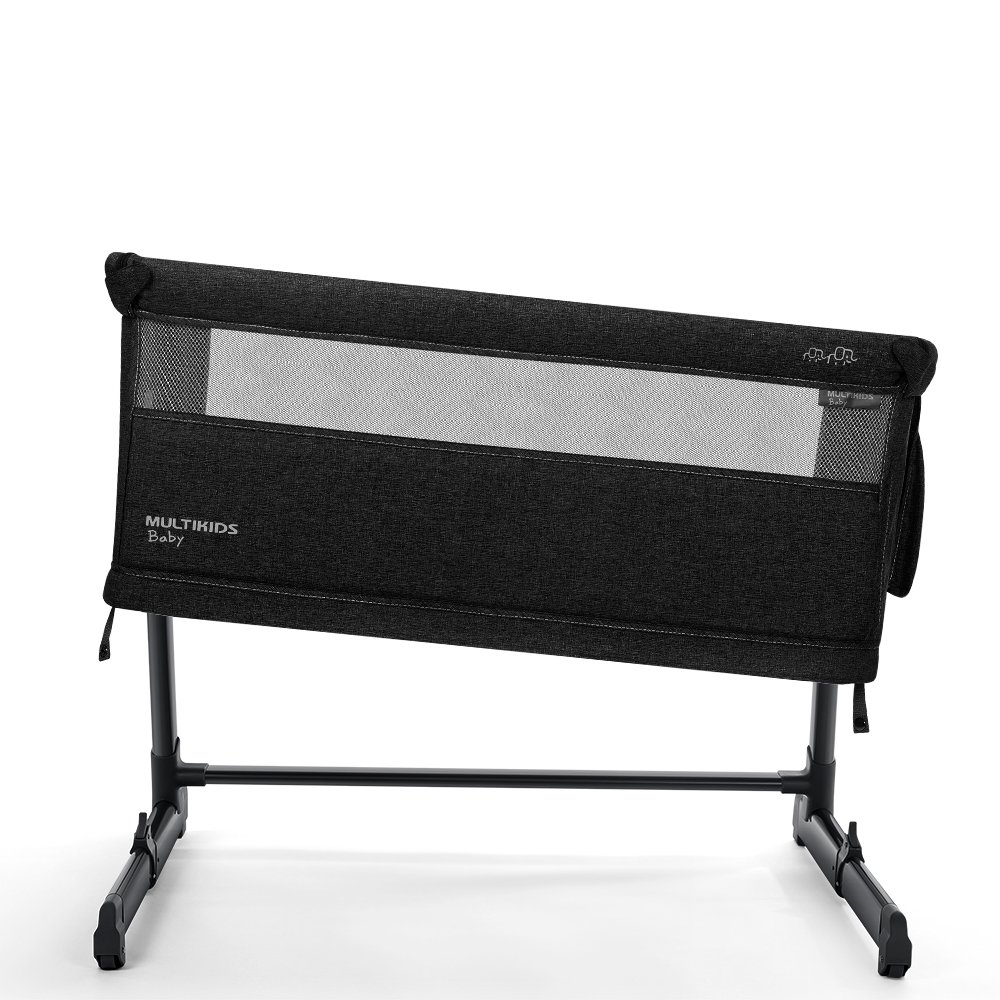 Berço 3 Em 1 Bedside Nest Preto Multikids Baby - BB709