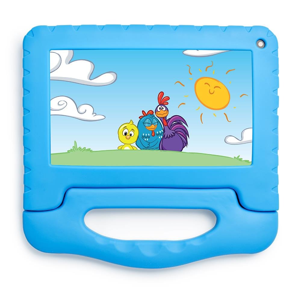 Tablet Multilaser Galinha Pintadinha WIFI 32GB Tela 7" Android 11 Go Edition com Controle Parental - NB373