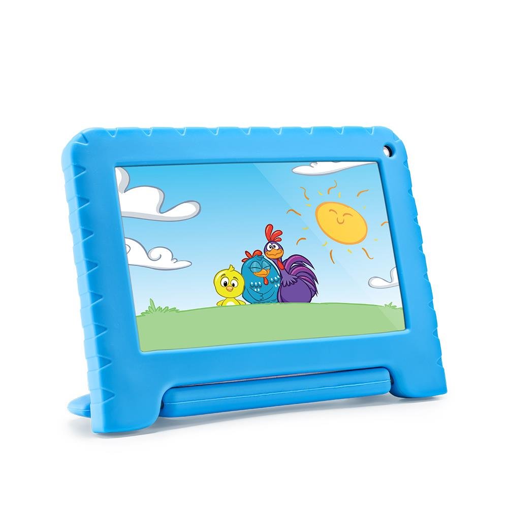 Tablet Multilaser Galinha Pintadinha WIFI 32GB Tela 7" Android 11 Go Edition com Controle Parental - NB373