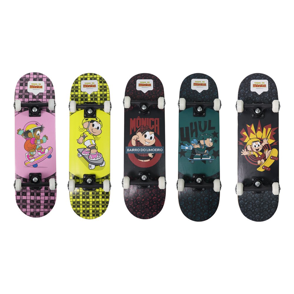 Skate Turma da Mônica Bel