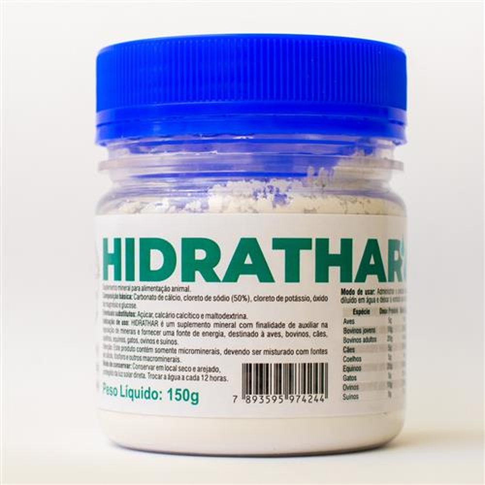 Hidrathar Soro Oral Hidratante Em Pó 150gr