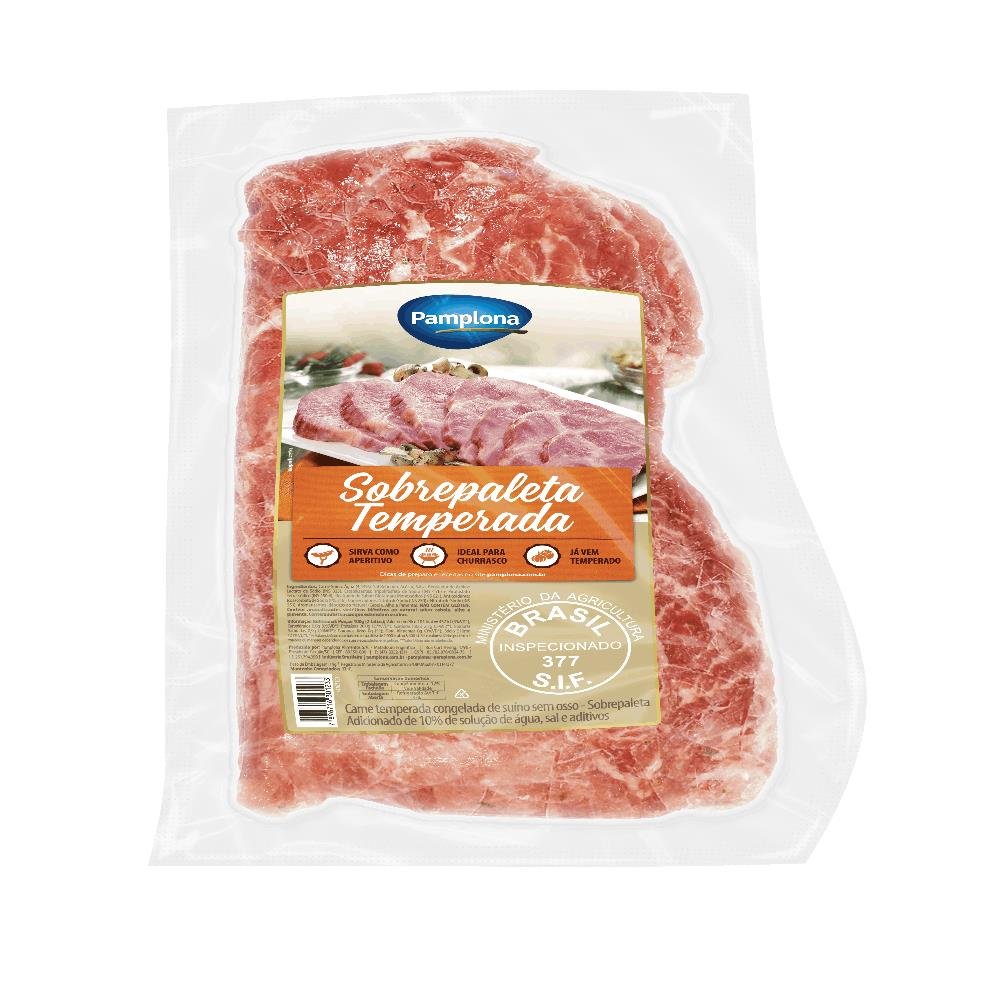 Sobrepaleta Temperada Congelada 1 a 1,2kg Pamplona - Embalagem com 8 até 10 und. - Peso 10kg