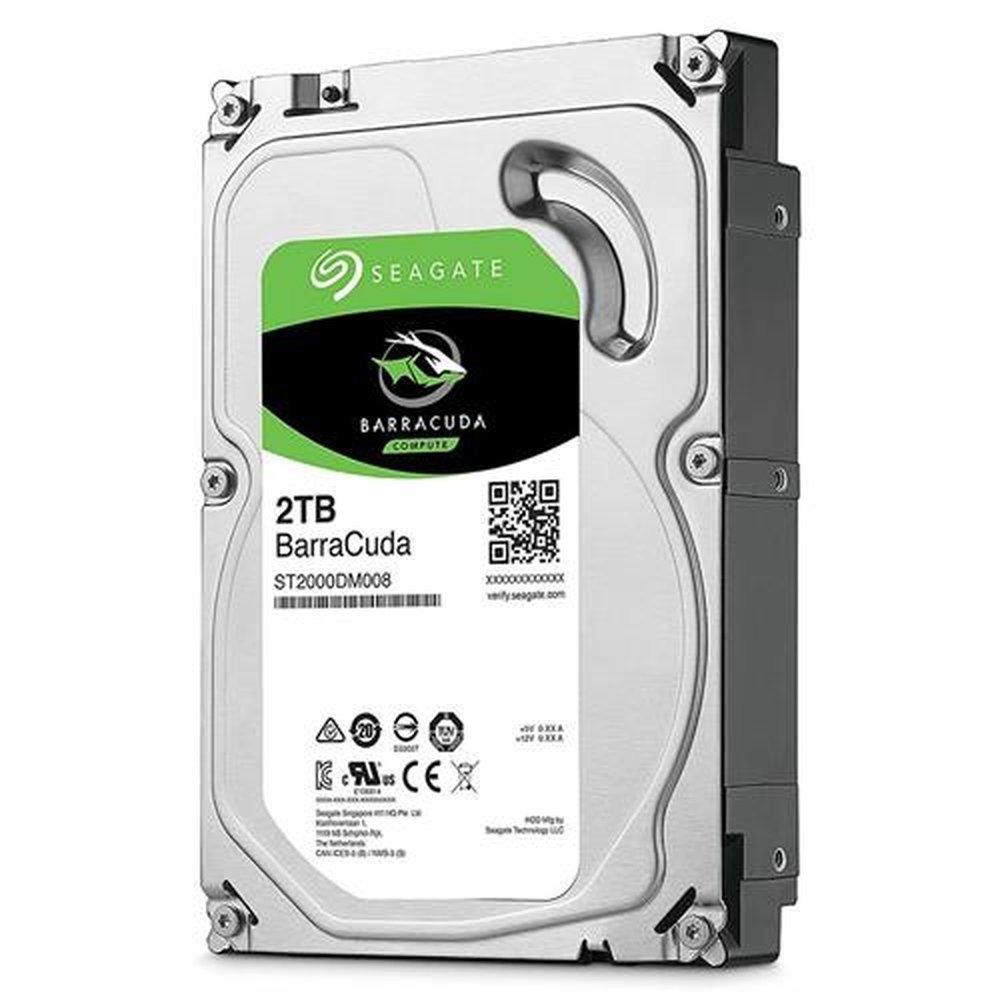 HD para Desktop Seagate BarraCuda 3.5" 2TB SATA III - ST2000DM008
