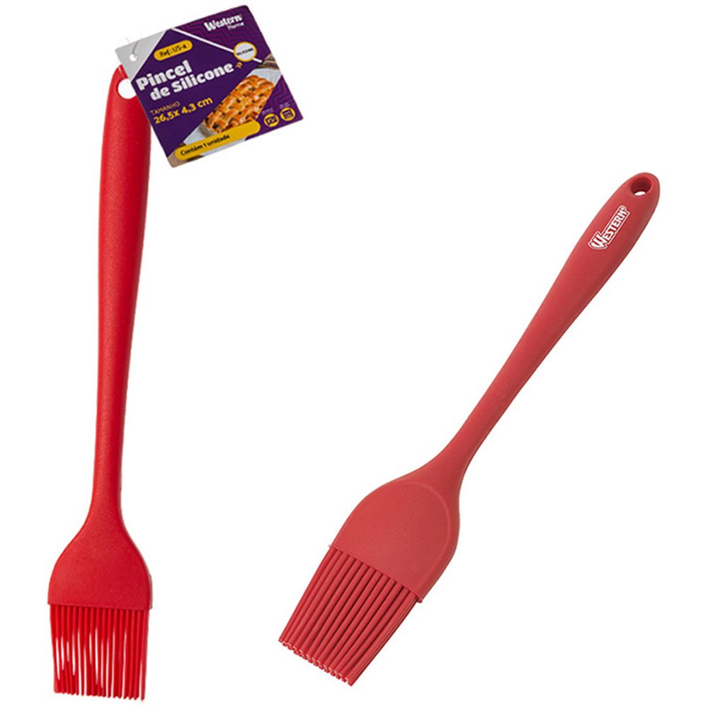 Pincel De Silicone 26,5Cm - Western Home