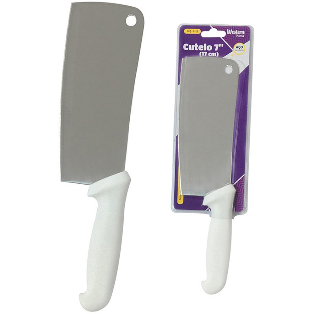 Cutelo Cabo Branco 17 Cm - Western Home