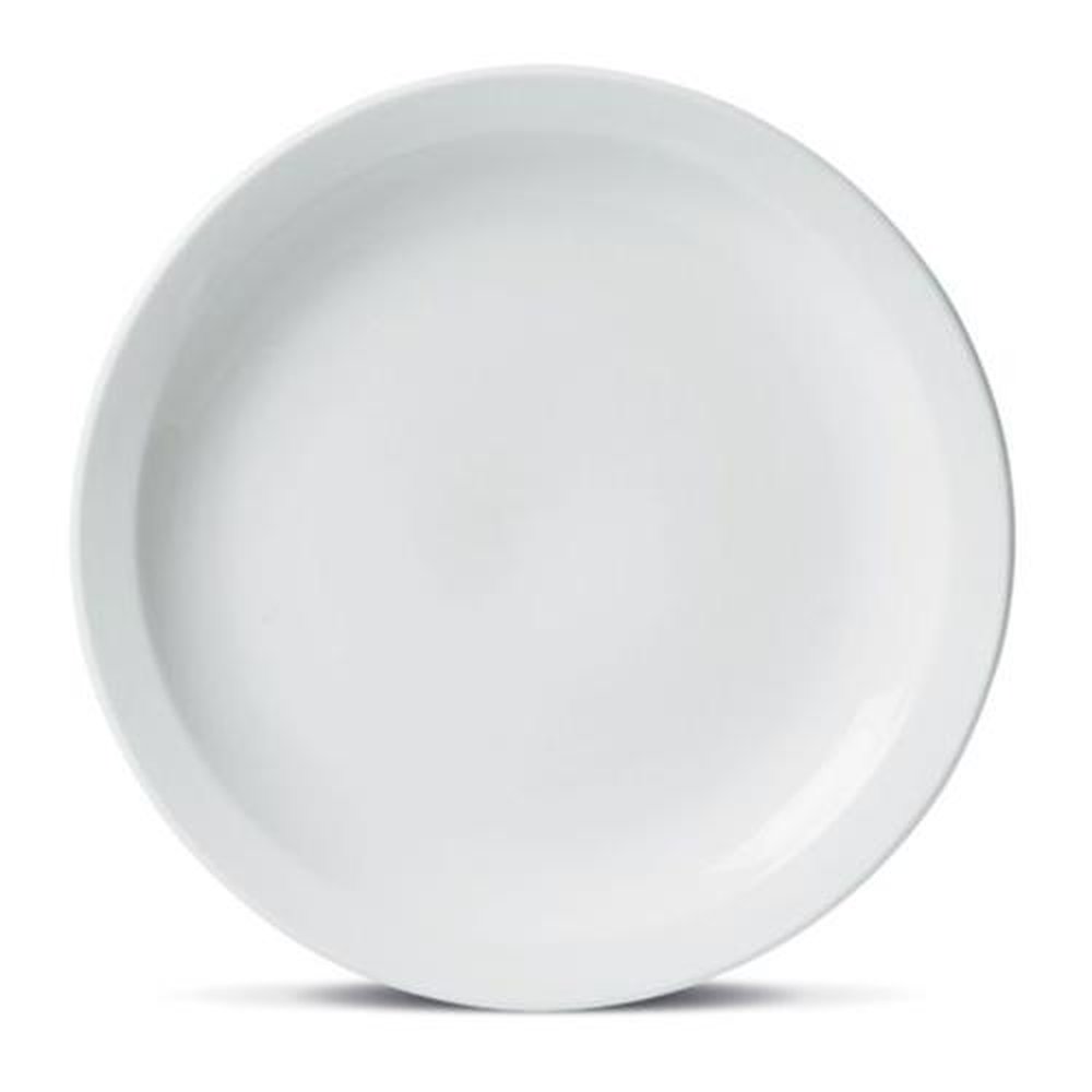 Prato Raso Porcelana 25,5cm Gourmet Pro Branco Oxford