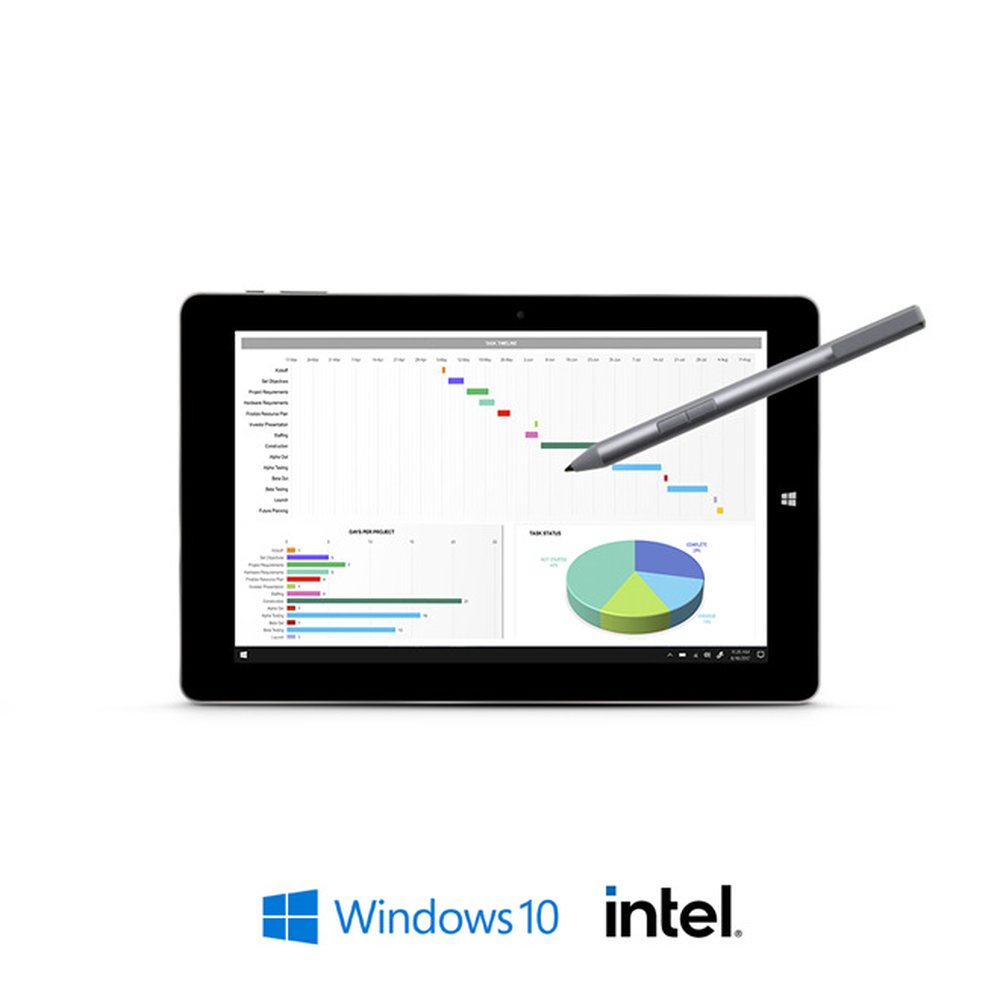Tablet Pense Bem TEC TOY CPU Intel Tela FHD 10" Windows 10 128GB