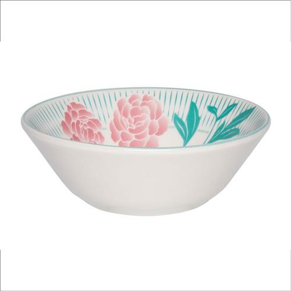 Tigela Cereal 500mL Cerâmica Conic Donna Bloom Biona