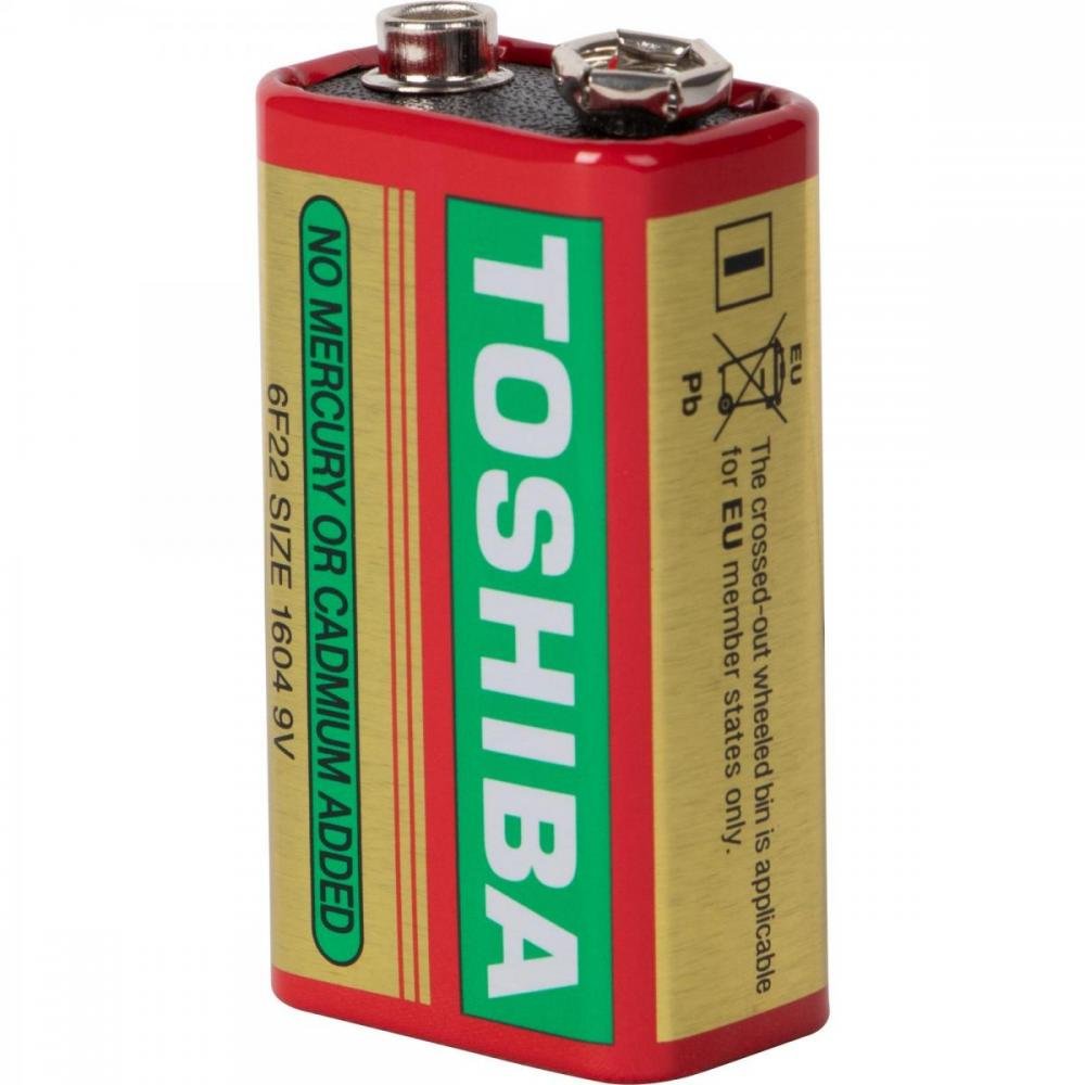 Bateria 9v 6f22kg Sp Toshiba - Caixa com 10 unidades