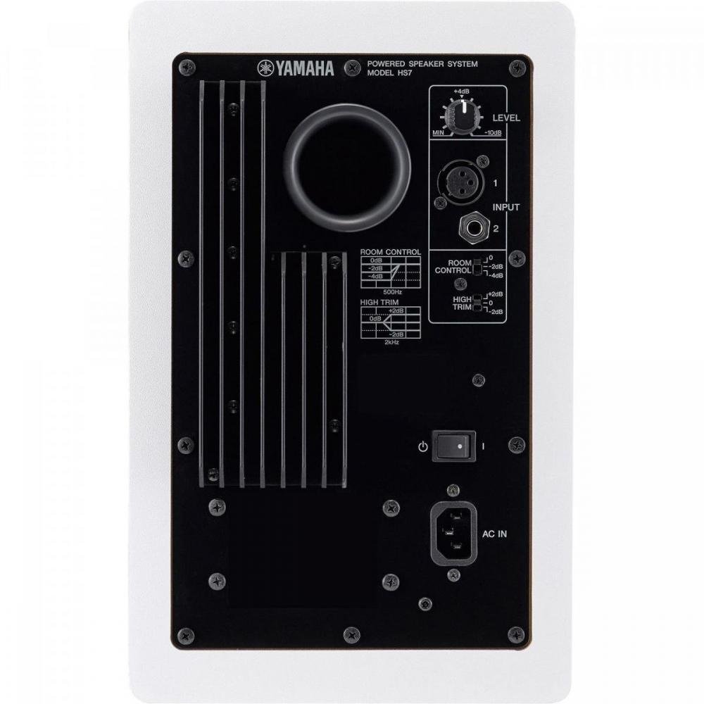Monitor de Referência para Estúdio 95w Rms Hs7 Branco Yamaha