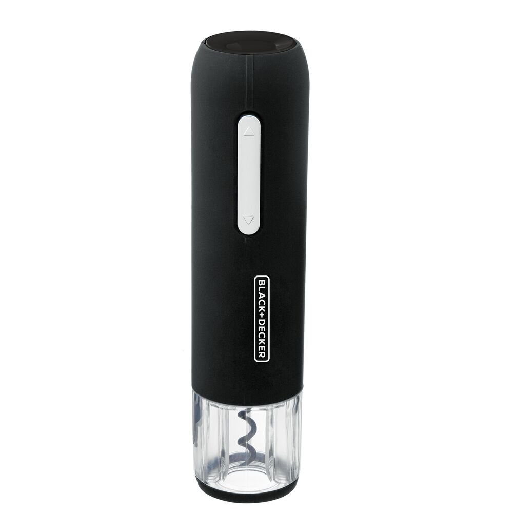 Kit Abridor de Vinho Recarregável com entrada Usb e Com Preservador Black+Decker W20BR