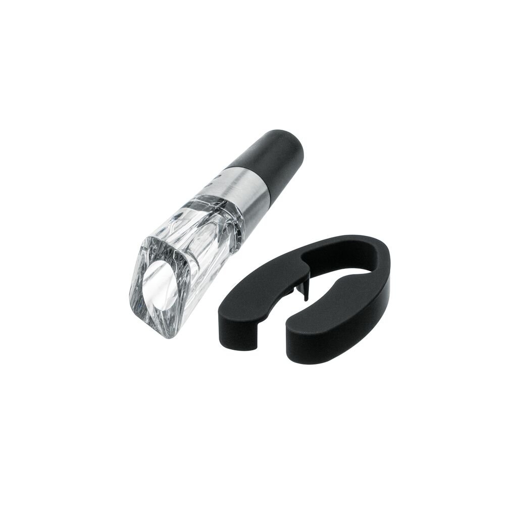 Kit Abridor de Vinho Recarregável com entrada Usb e Com Preservador Black+Decker W20BR