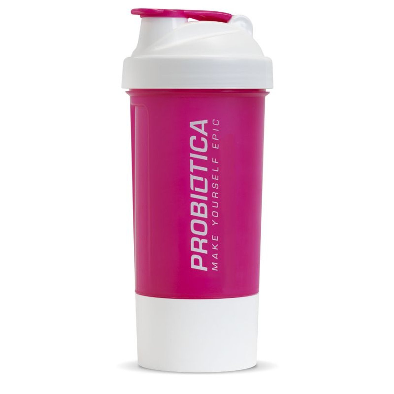 Coqueteleira Premium 700 Ml Rosa Rosa E Branca