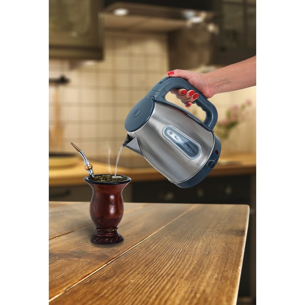 Chaleira Inox Com Ajuste Temperatura 1850w 220v
