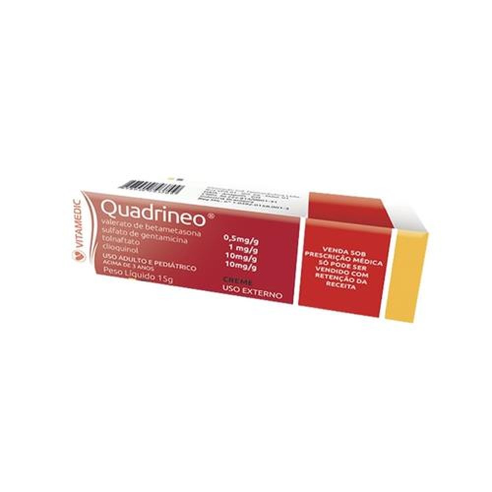 Quadrineo Creme dermatológico 15Gr - Vitamedic