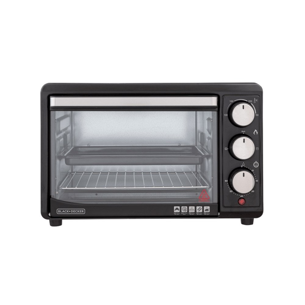 Forno Eletrico Bancada Black & Decker 21 Litros FT21P 1300W, com Timer Preto, 110V